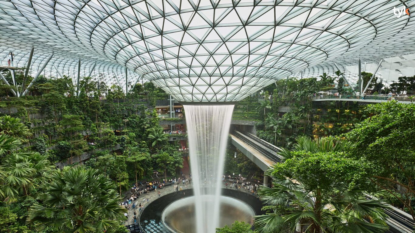 The Jewel โดมกระจกแก้วสุดล้ำของสิงคโปร์