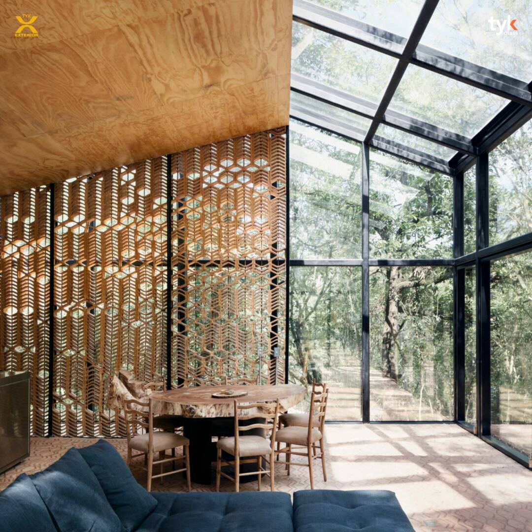 บ้านกระจก Los Terrenos 